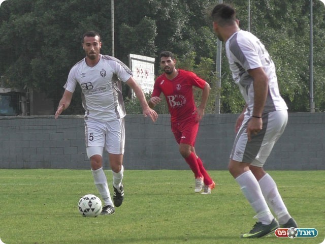 רן אלבגלי כובש השער הראשון (שקד מורג)